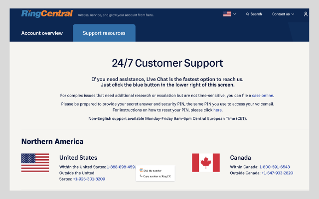 RingCentral RingCX Chrome Extension - 截图 3