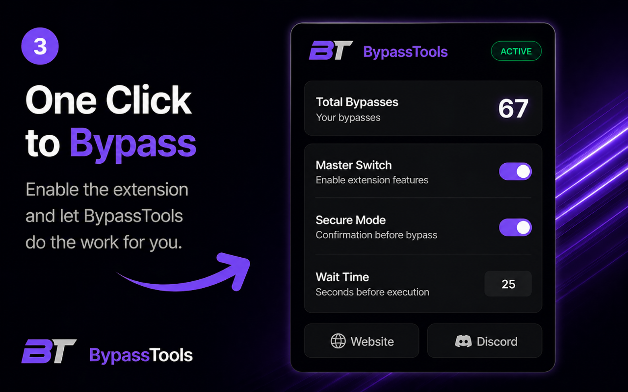 Bypass Tools Helper - 截图 1