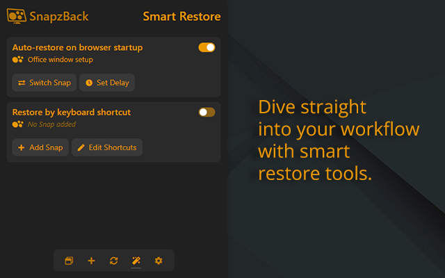 SnapzBack Layout Manager - Windows & Tabs - 截图 5