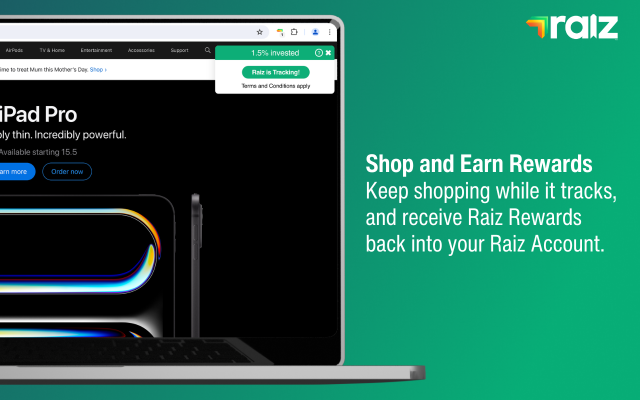 Raiz Rewards Browser Extension - 截图 5