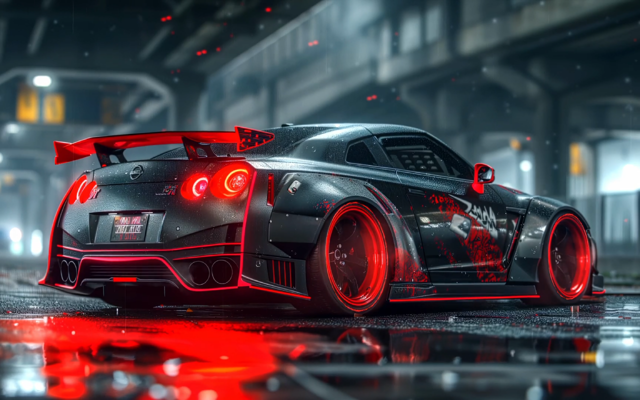 Nissan GTR Live Wallpaper New Tab - 截图 4