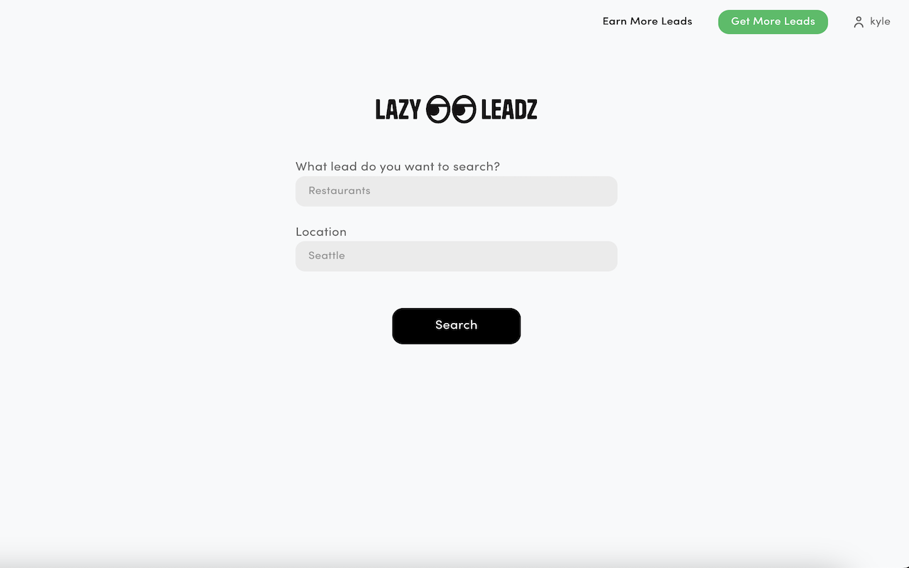 lazyleadz - 截图 1