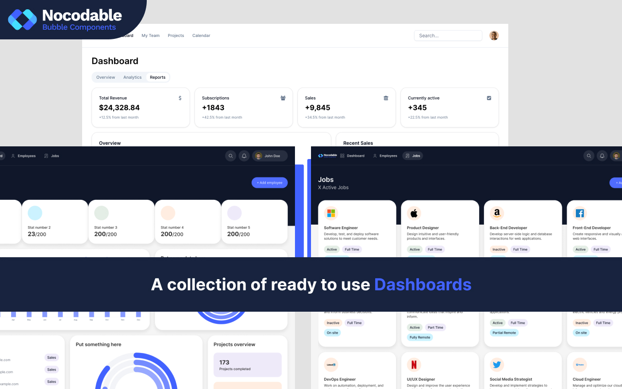 Nocodable - Components Library for Bubble.io - 截图 5