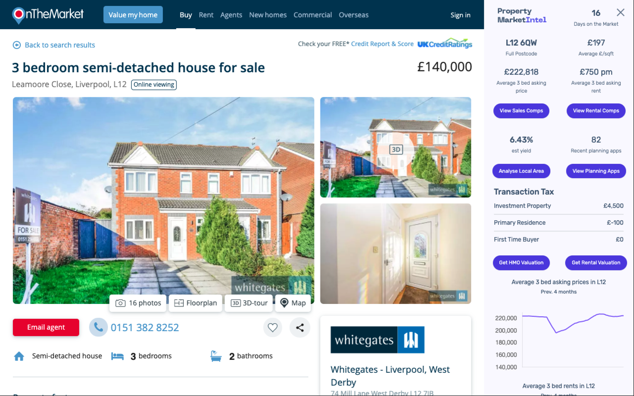 Property Market Intel: Property Insights - 截图 3
