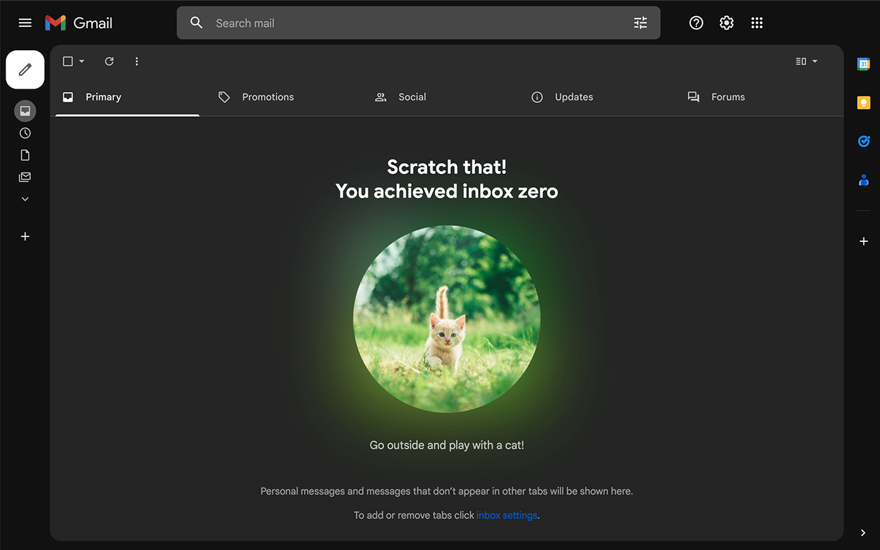 Inbox Zero Cats for Gmail - 截图 2