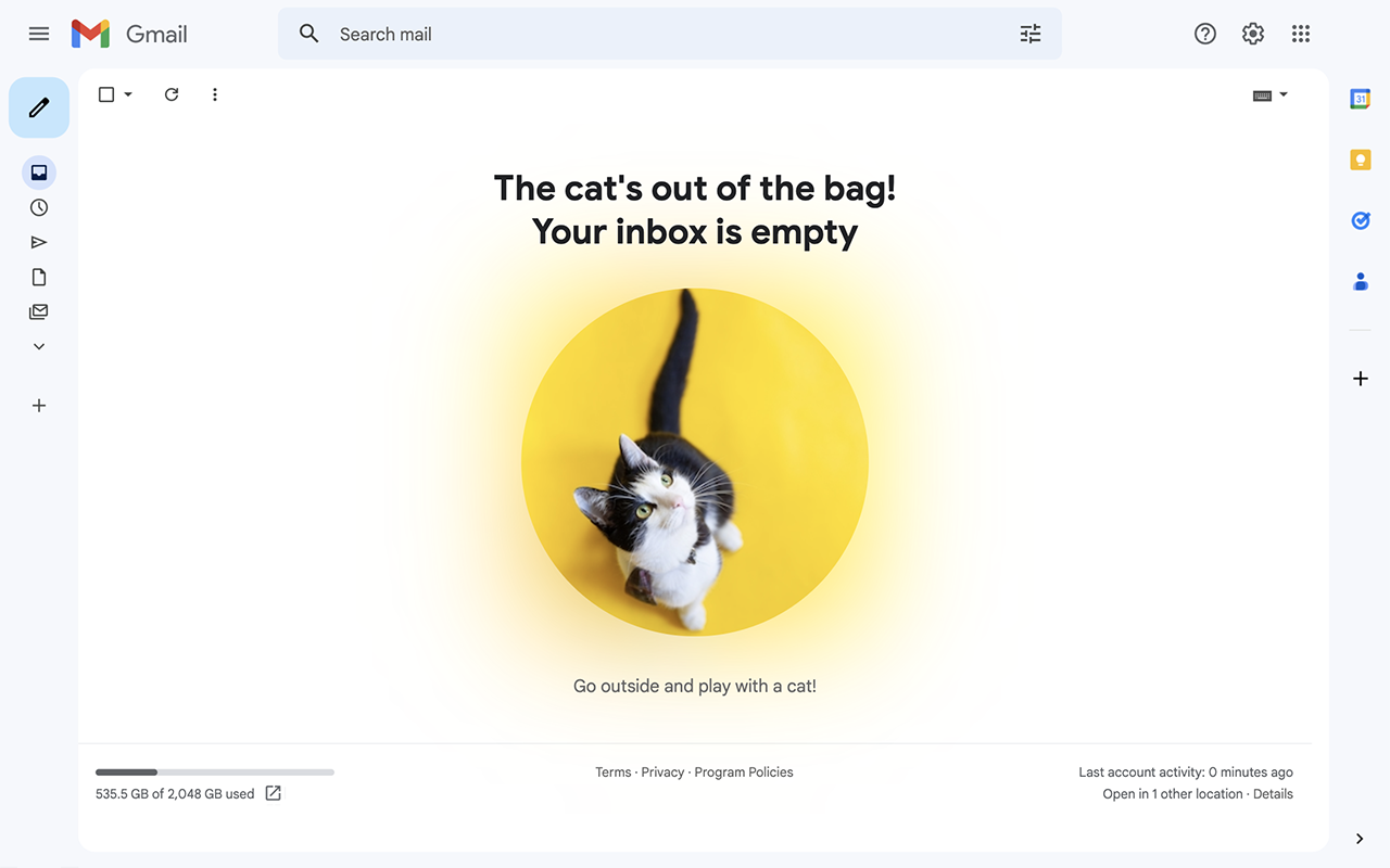 Inbox Zero Cats for Gmail - 截图 4