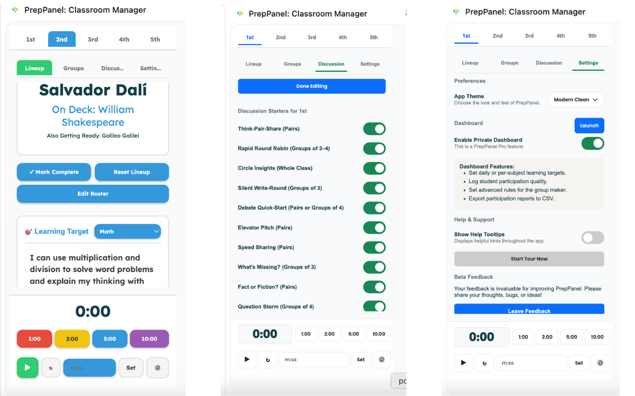 PrepPanel: Classroom Manager - 截图 2