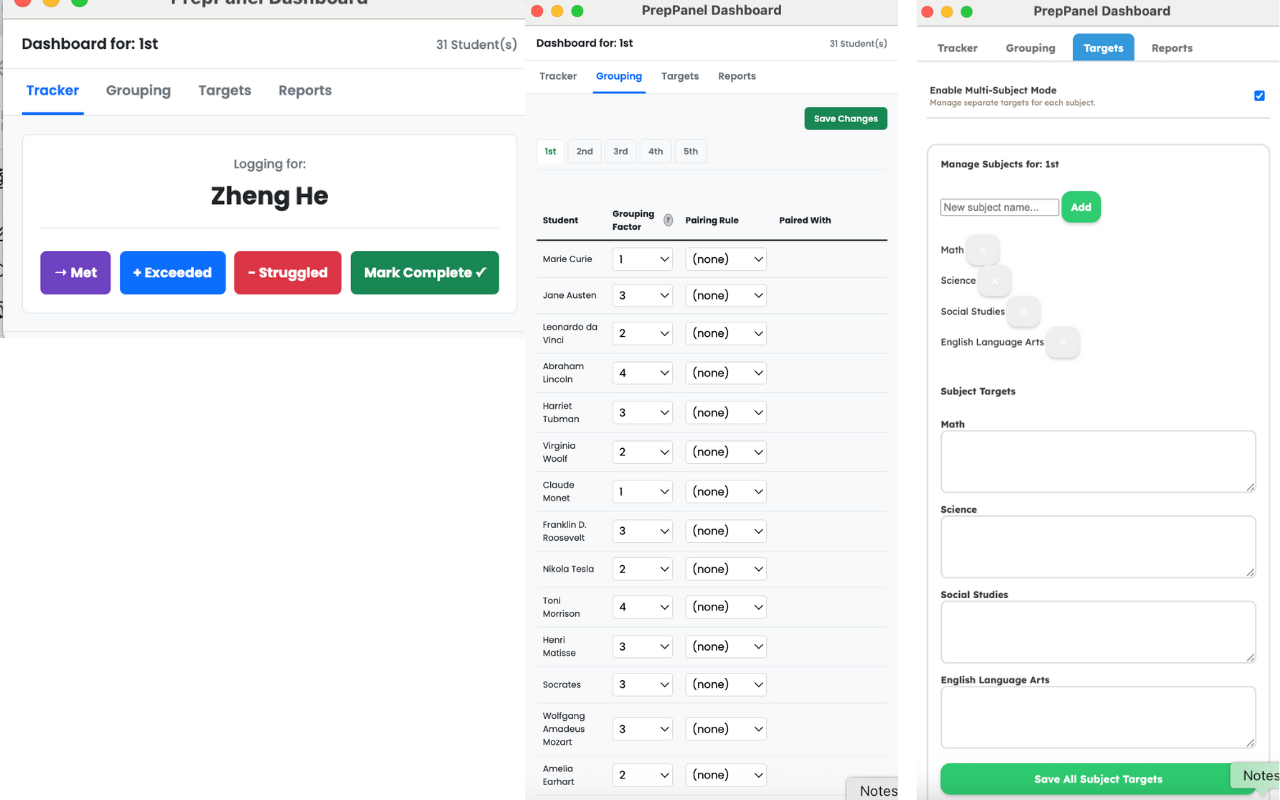 PrepPanel: Classroom Manager - 截图 4