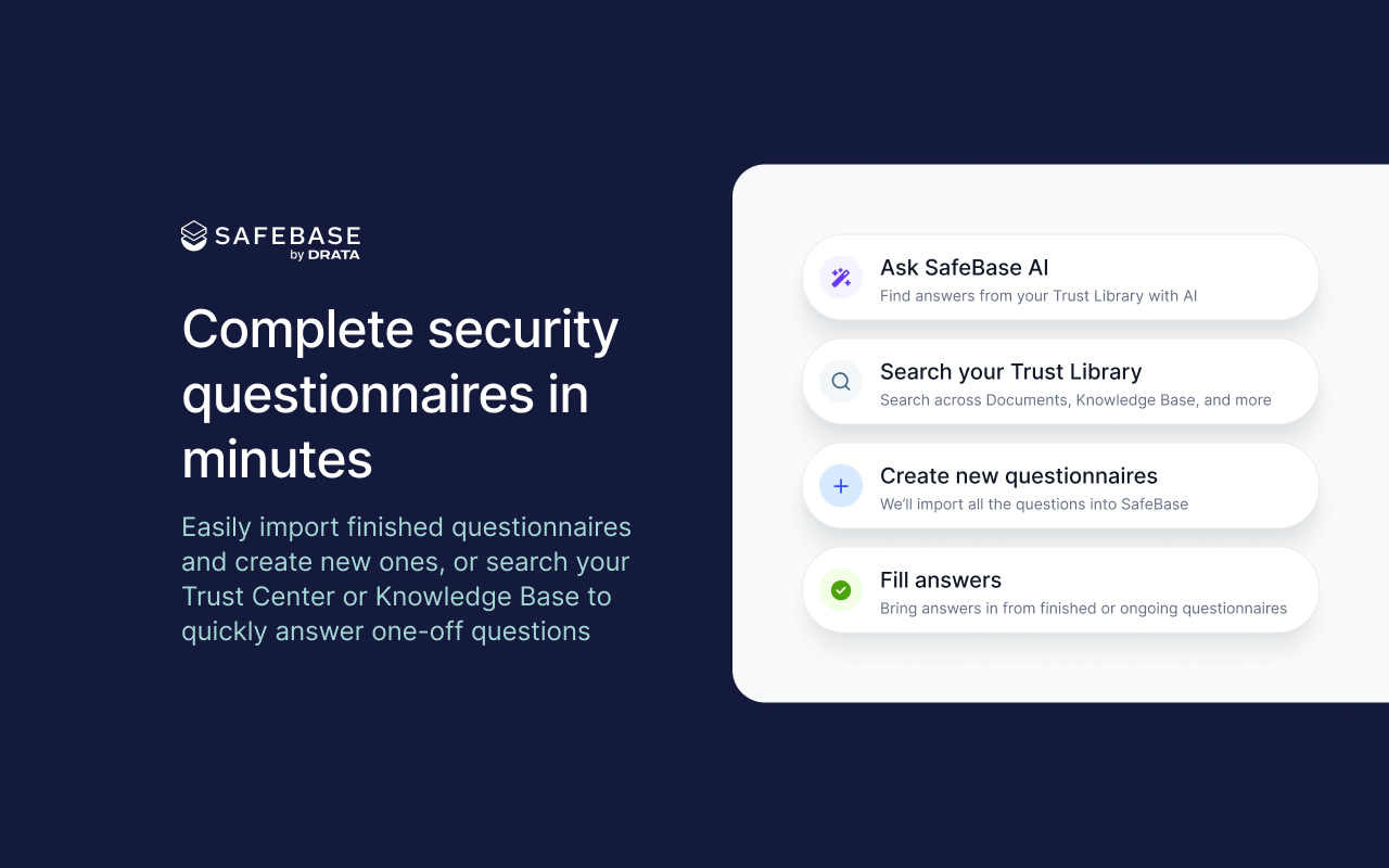 SafeBase by Drata - 截图 1