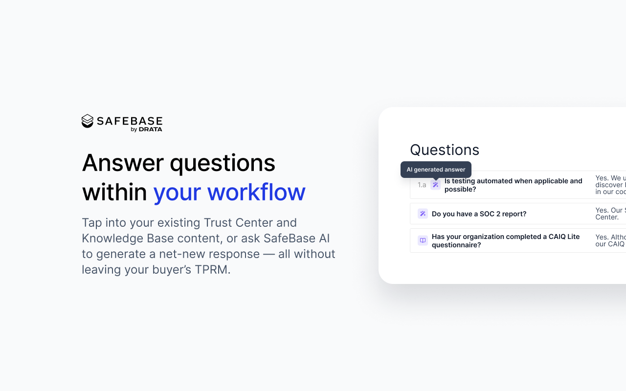 SafeBase by Drata - 截图 5