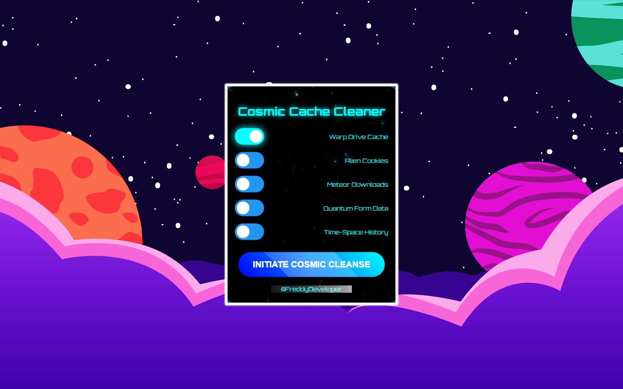 Cosmic Cache Cleaner - 截图 3