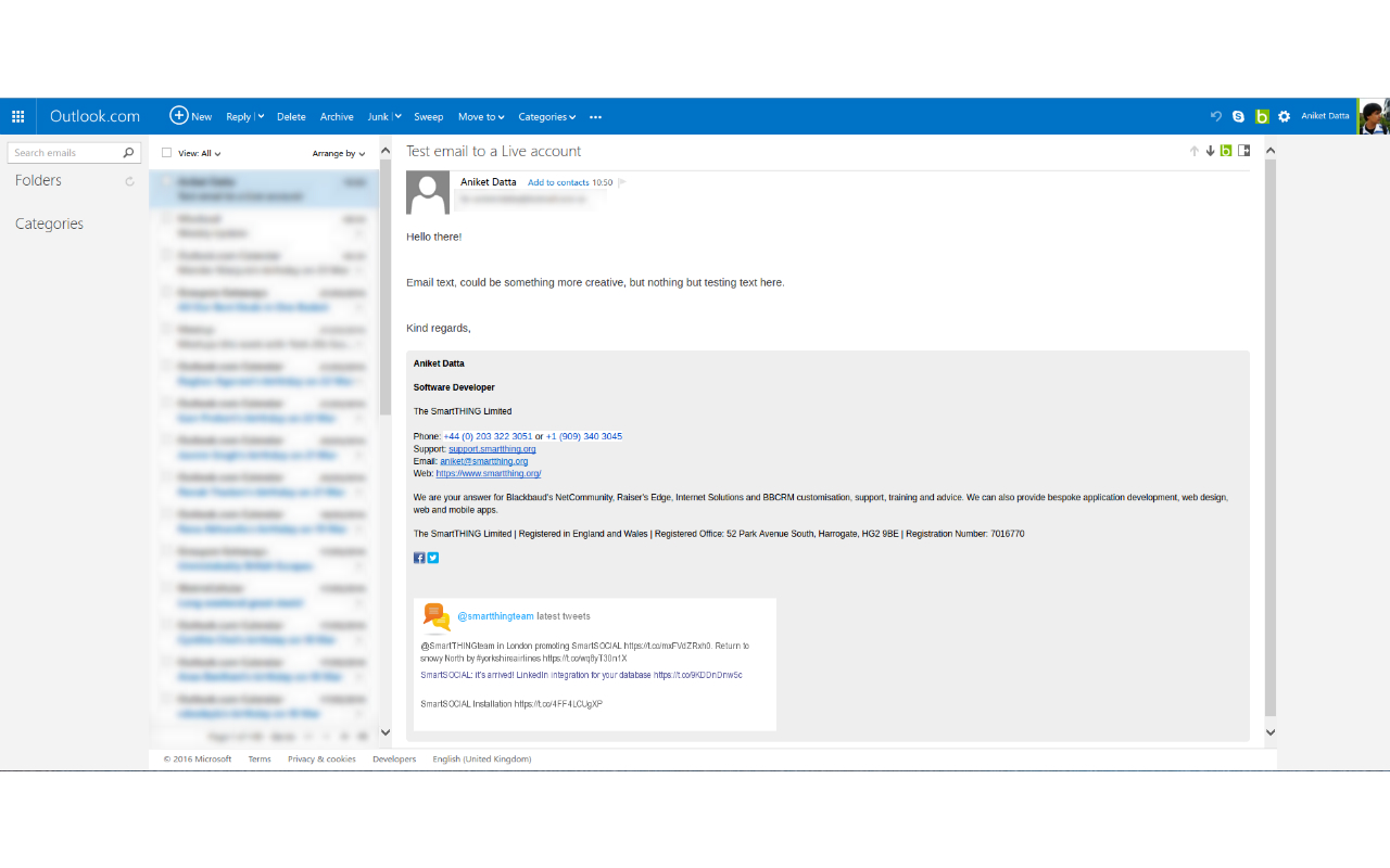 SmartOUTLOOK NXT - 截图 1