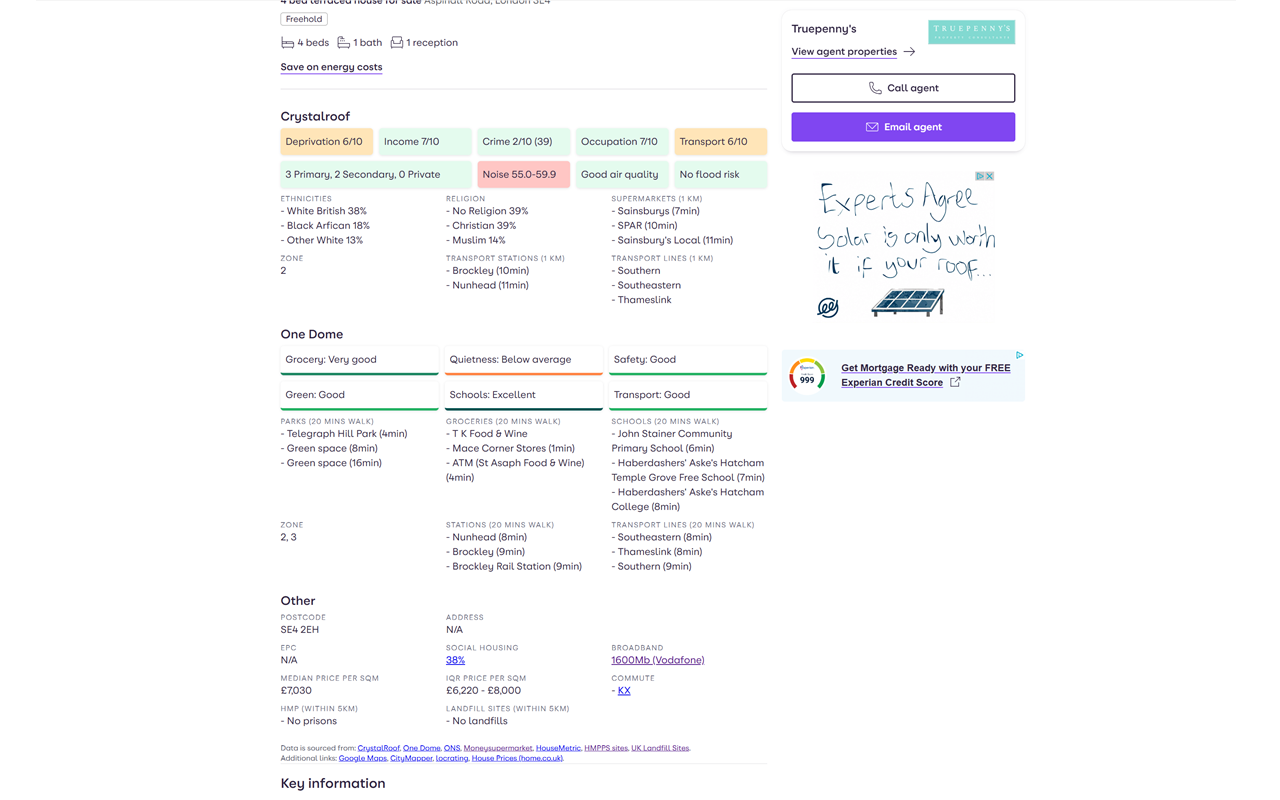 Property insights for Rightmove and Zoopla - 截图 2