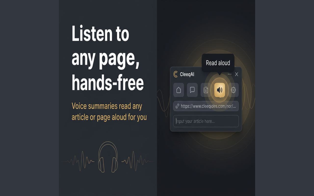 CleeqAI: Read, Write, Research, Tweet Smarter with AI - 截图 3