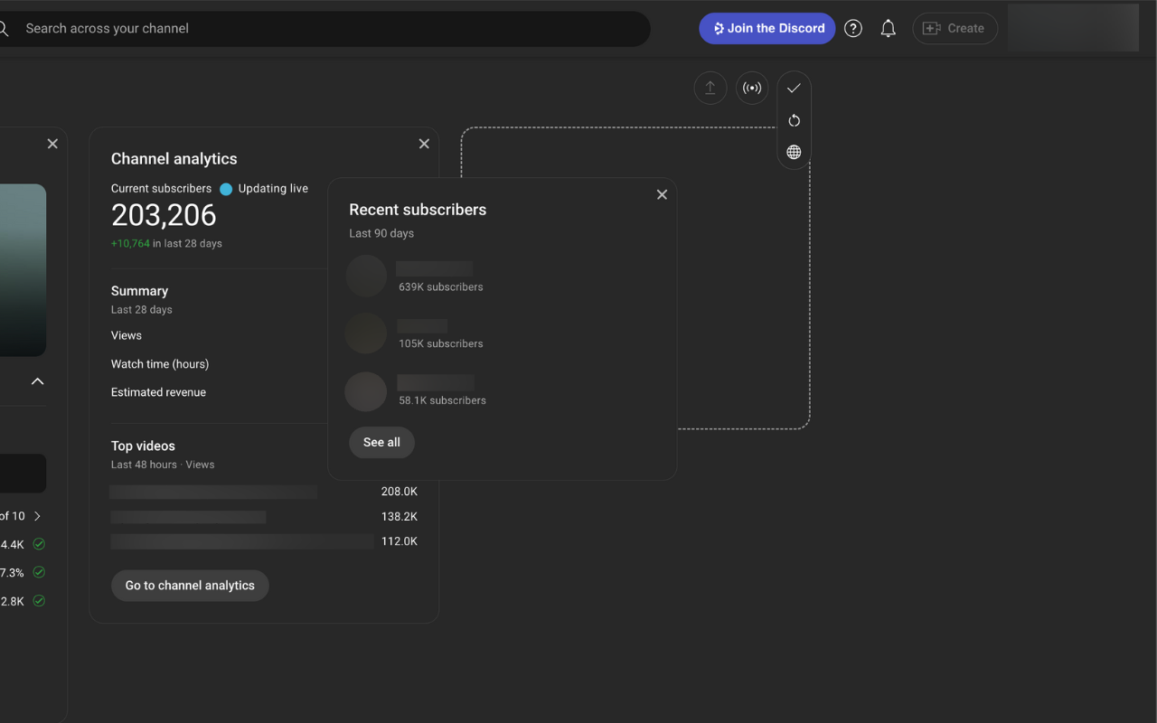 NewStudio - Better YouTube Analytics - 截图 4