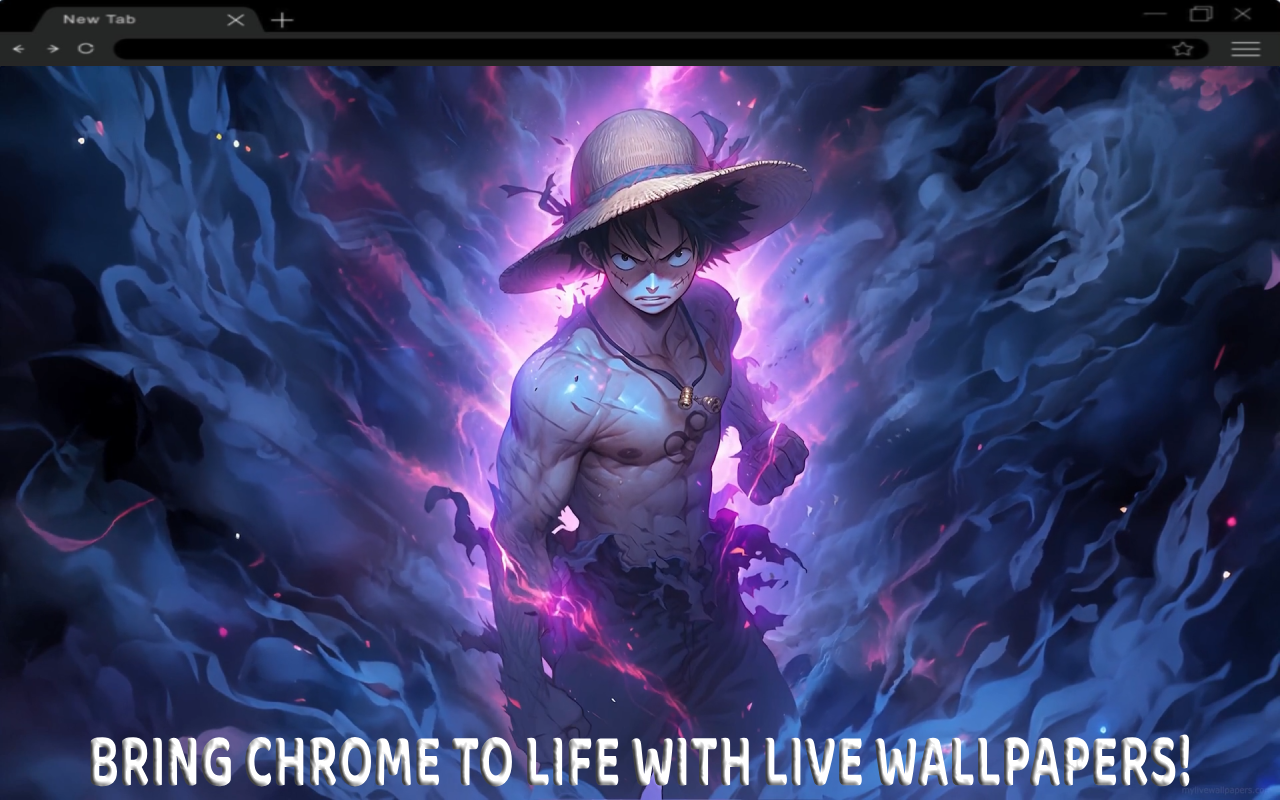 Luffy One Piece Live Wallpaper - 截图 1