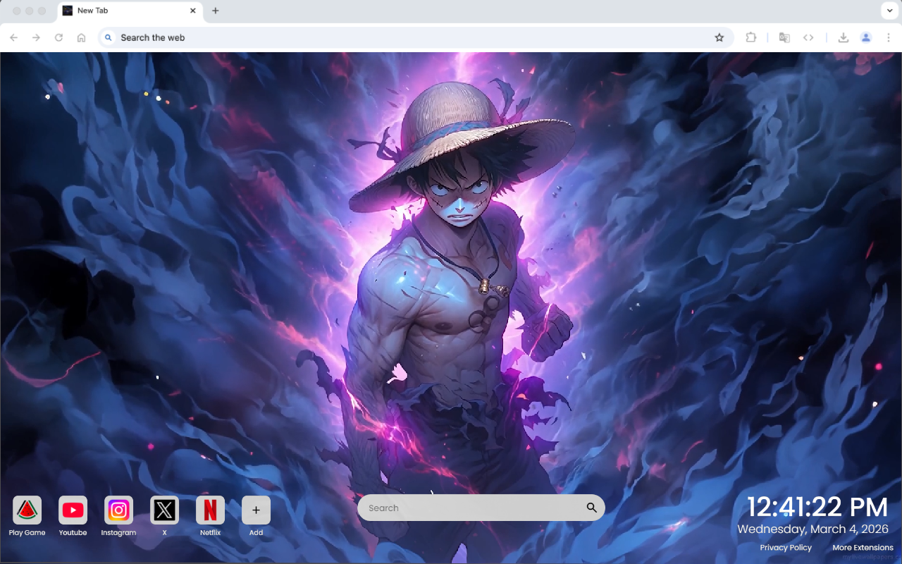Luffy One Piece Live Wallpaper - 截图 2
