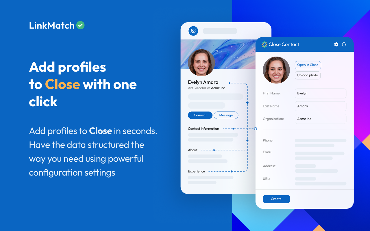 LinkMatch For Close - 截图 1