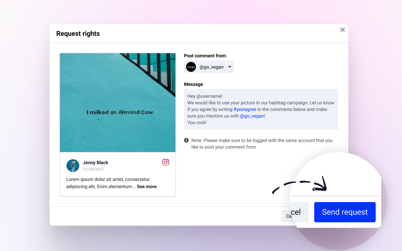 EmbedSocial - Get Rights to UGC Media - 截图 3