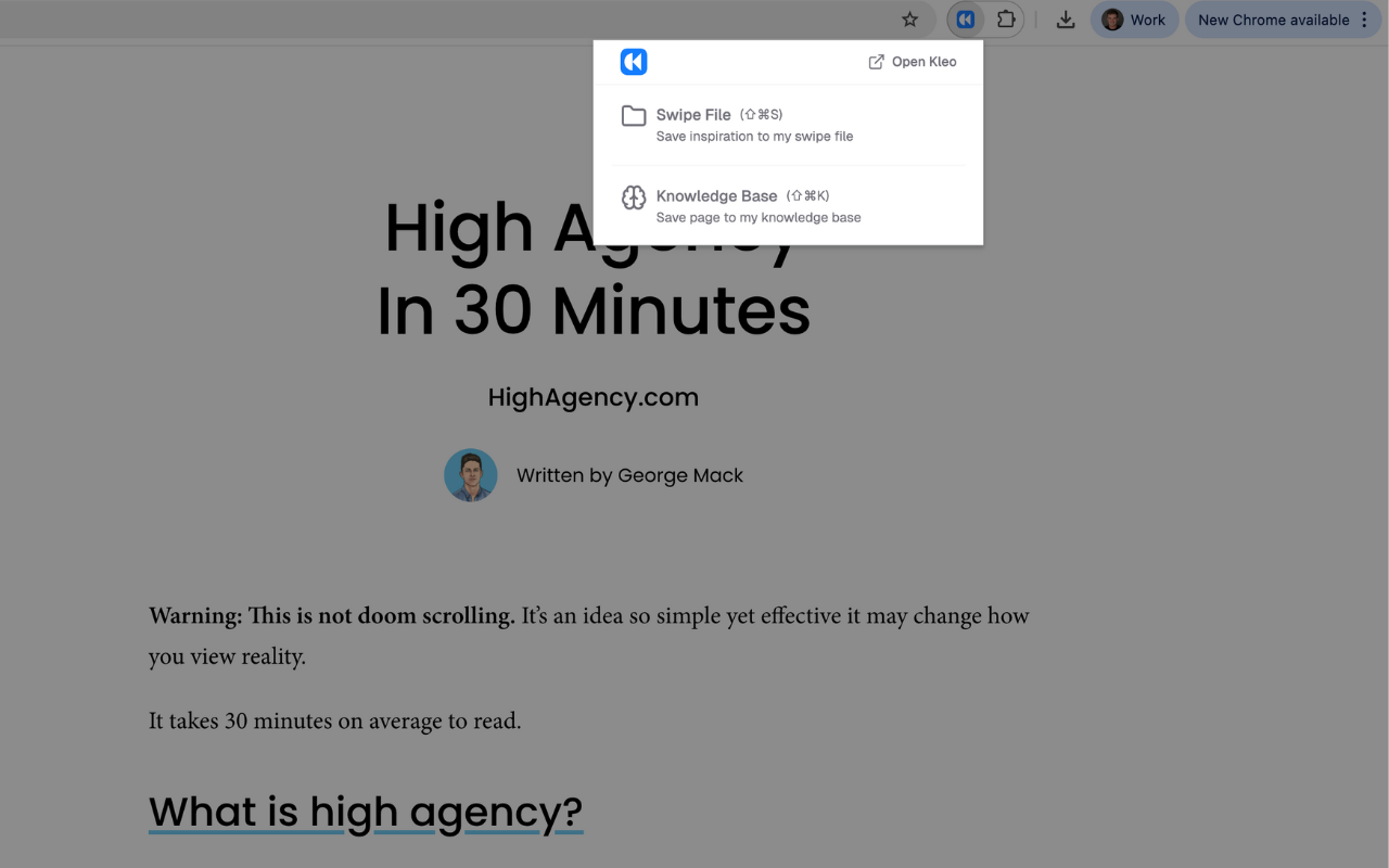 Kleo Assistant - 截图 3