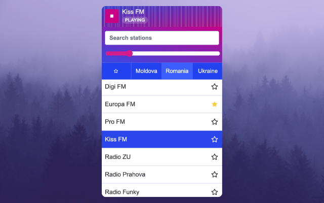 Radio Moldova, Romania and Ukraine - 截图 2
