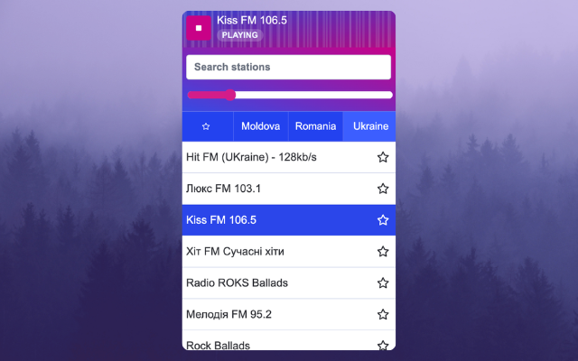 Radio Moldova, Romania and Ukraine - 截图 3