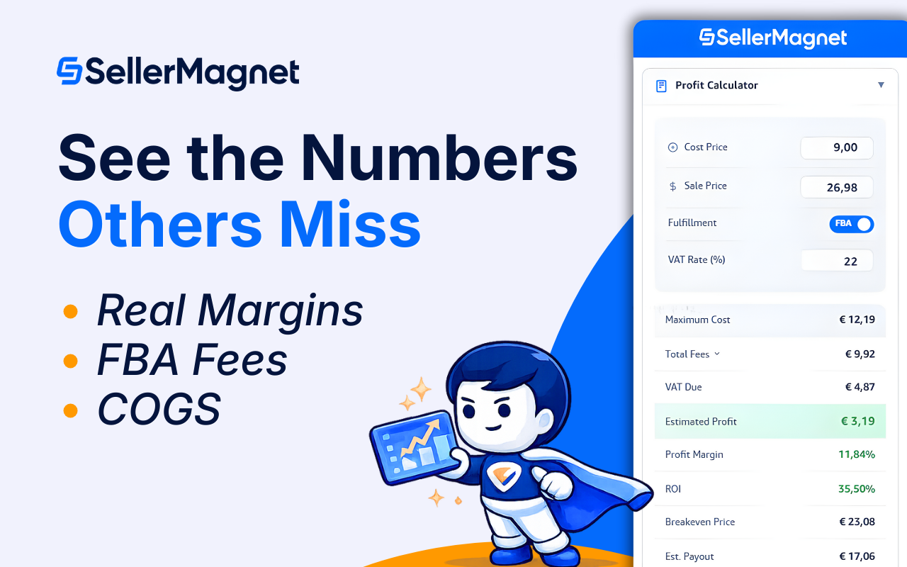 SellerMagnet - Amazon FBA/FBM Sourcer Tool - 截图 2