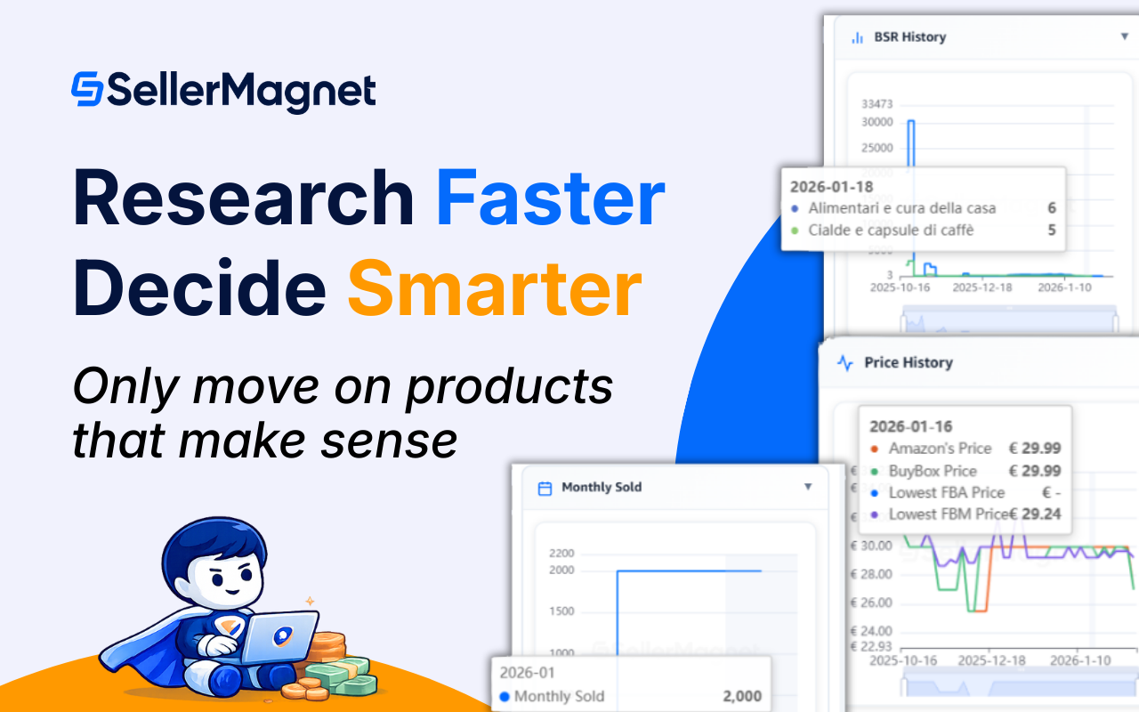 SellerMagnet - Amazon FBA/FBM Sourcer Tool - 截图 4