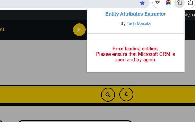 Dynamics CRM Entity Attributes Extractor - 截图 3