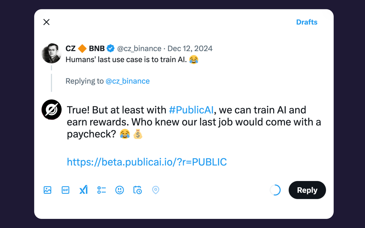 PublicAI Data Hunter - 截图 1