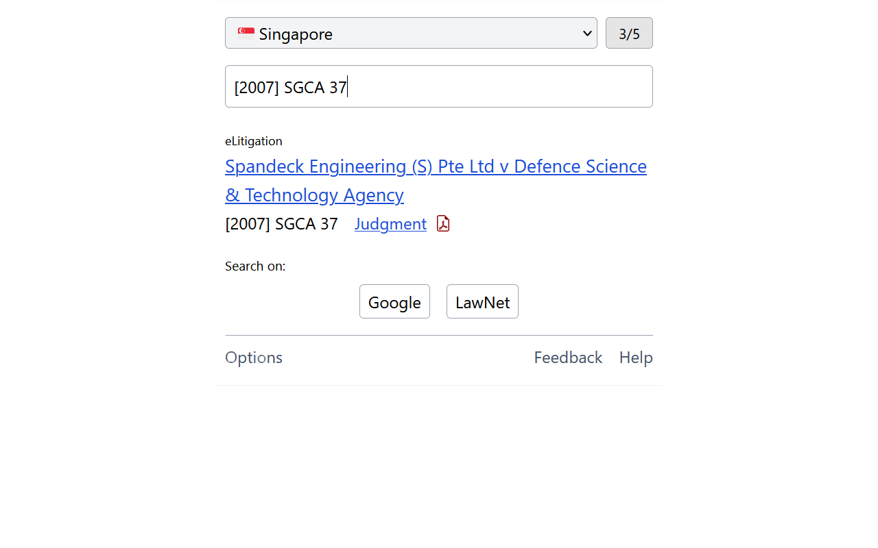 Clerkent - quick legal search - 截图 3