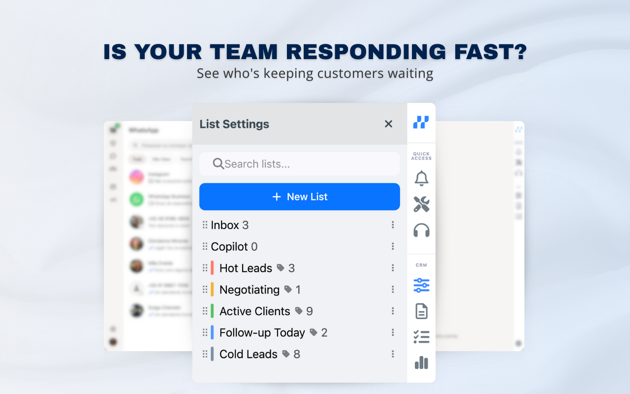 Hotzapp: WhatsApp CRM - Pare de Perder Vendas - 截图 1