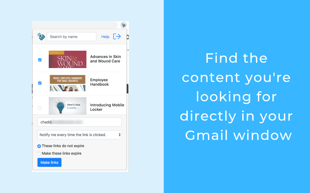 Mobile Locker for Gmail - 截图 2