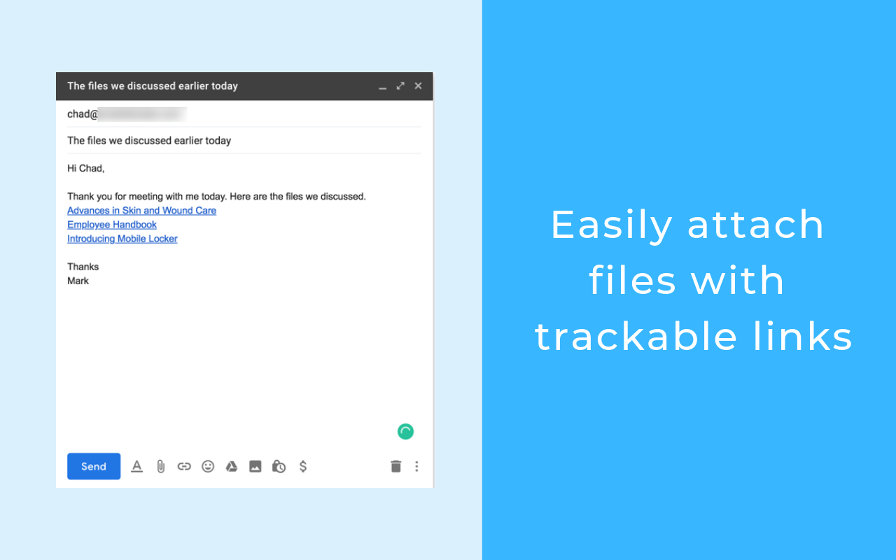 Mobile Locker for Gmail - 截图 4
