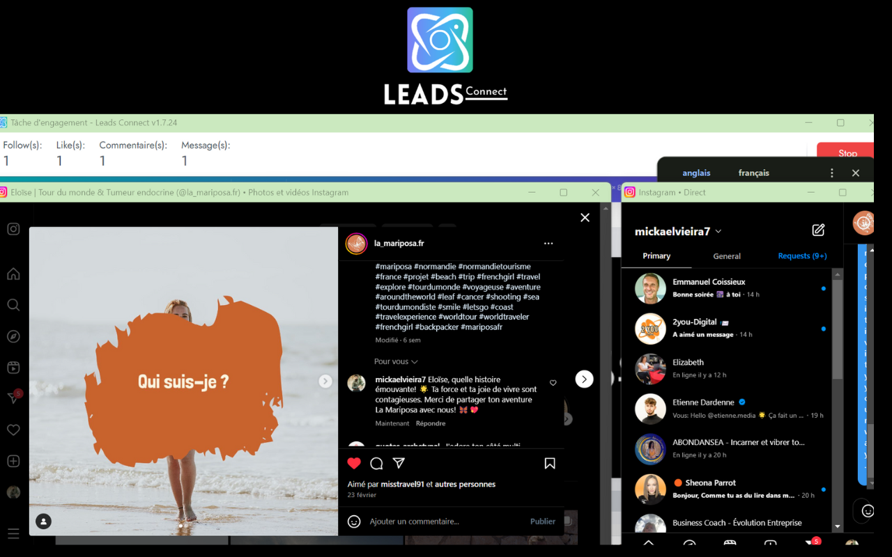 Leads Connect - 截图 2