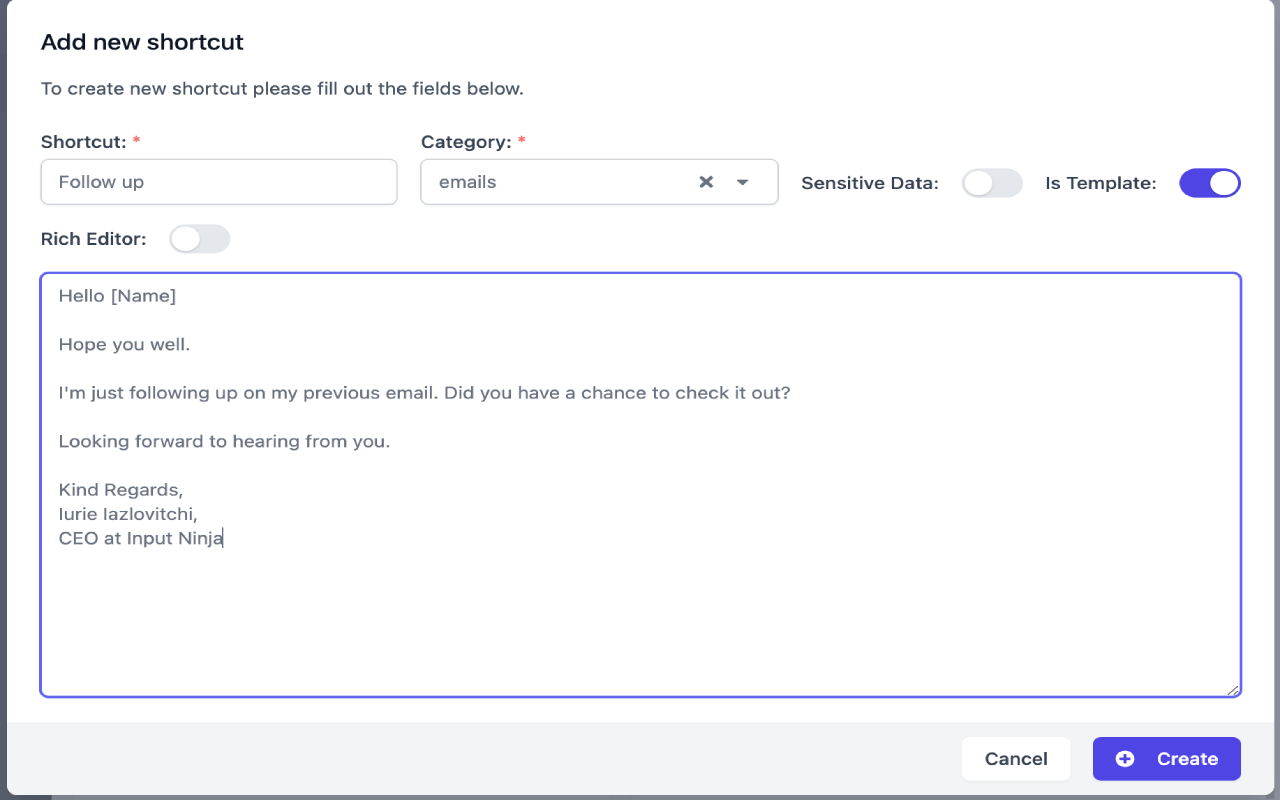 Input Ninja - 截图 2