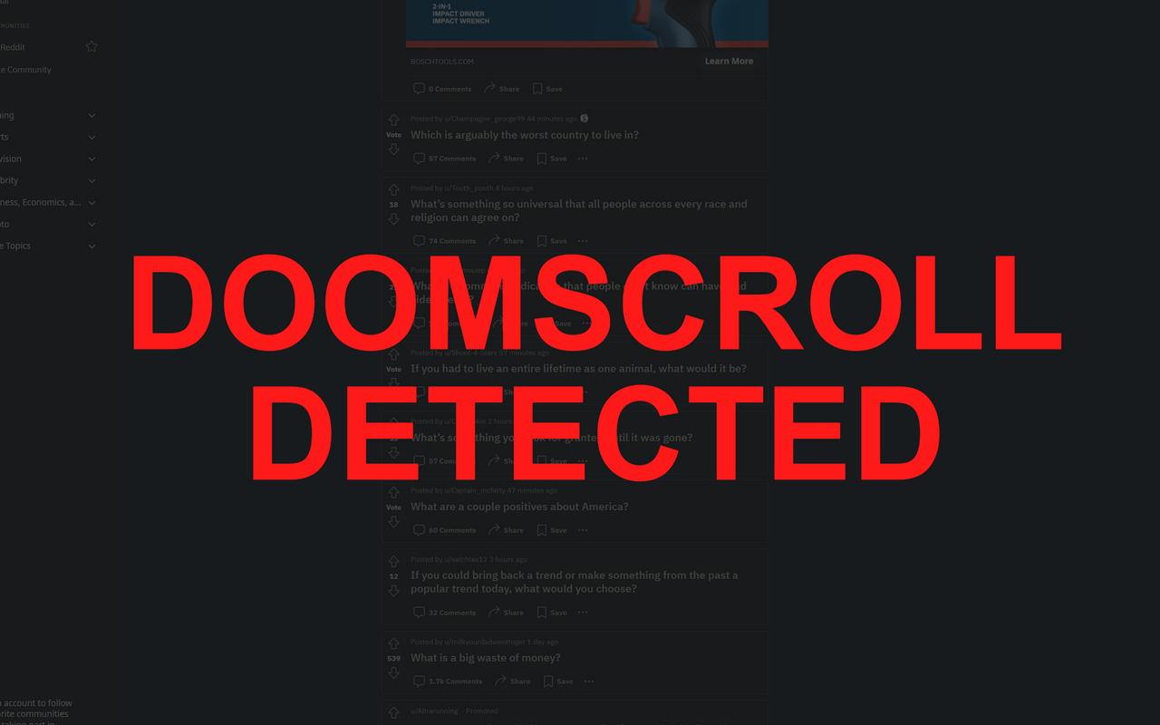 Doomscroll Blocker | Website Blocker - 截图 2