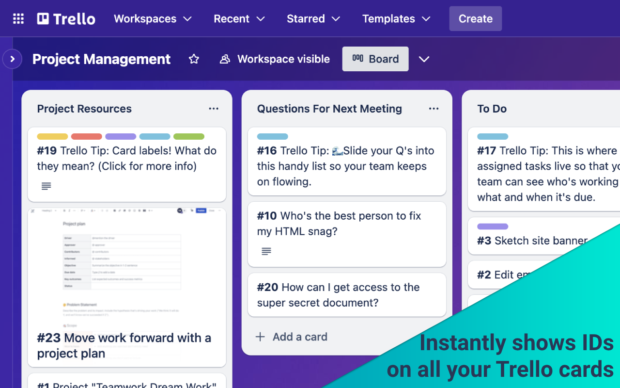 Trello Card IDs - 截图 3