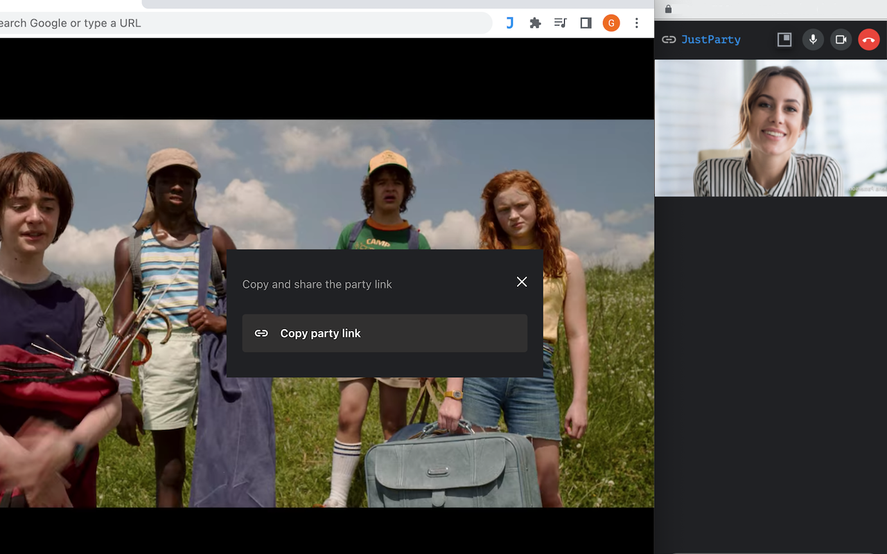 JustParty: watch Netflix with friends - 截图 2
