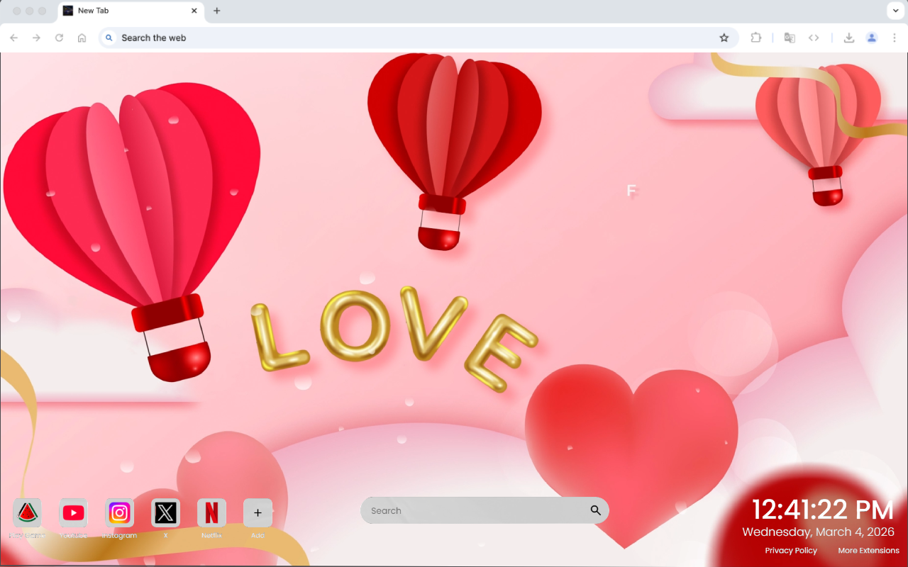 Valentine’s Day: A Romantic Glow Live Wallpaper - 截图 4