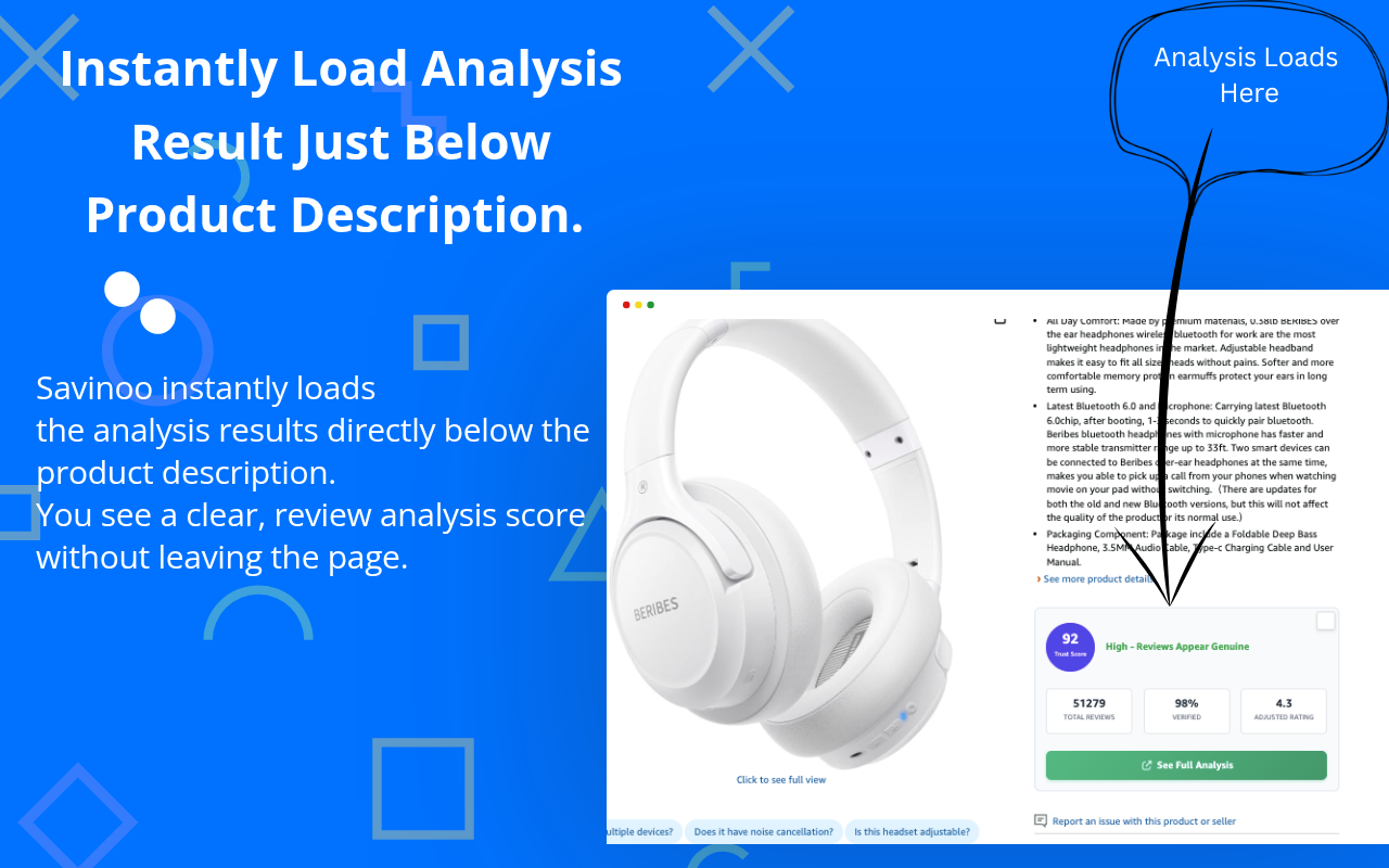 Amazon Review Checker|Savinoo - 截图 2