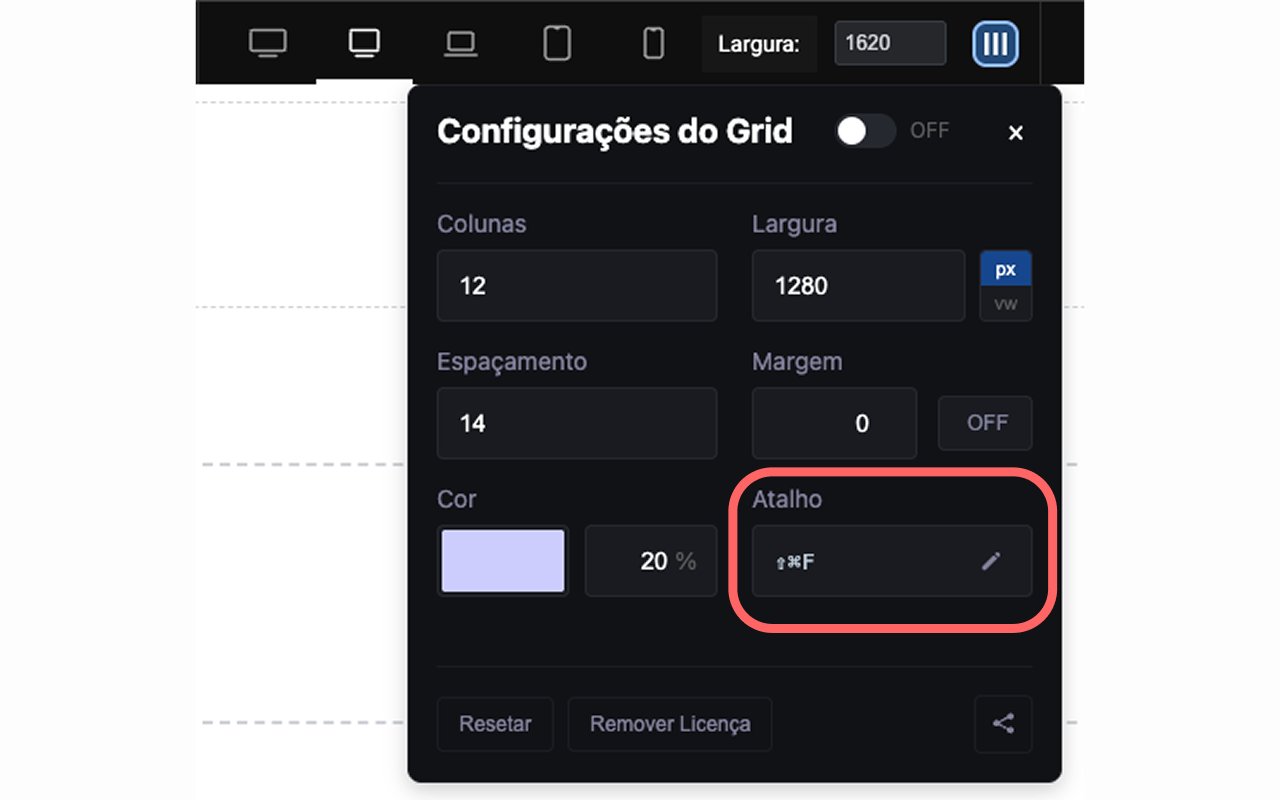 Elementor Width Display - 截图 1