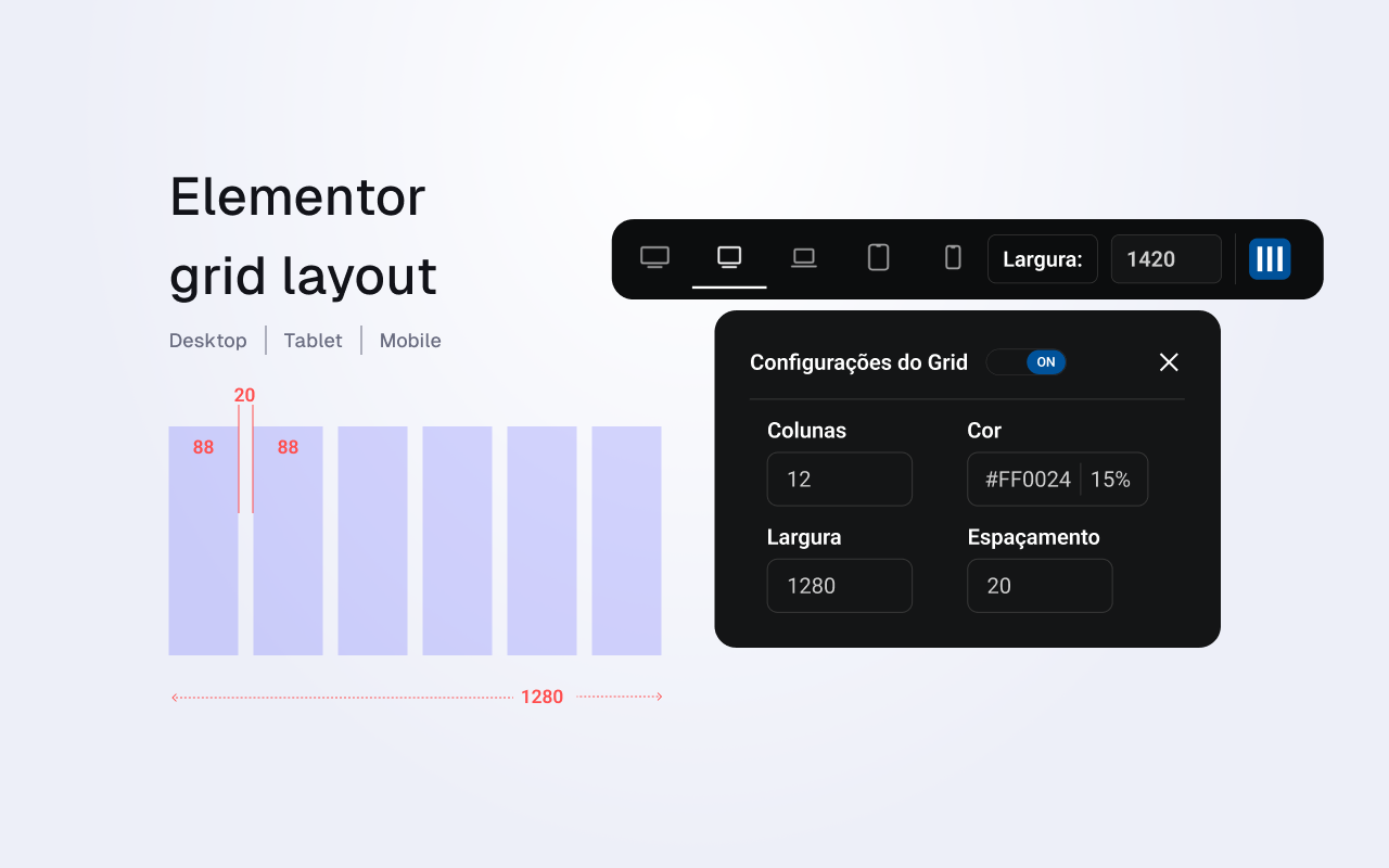 Elementor Width Display - 截图 2