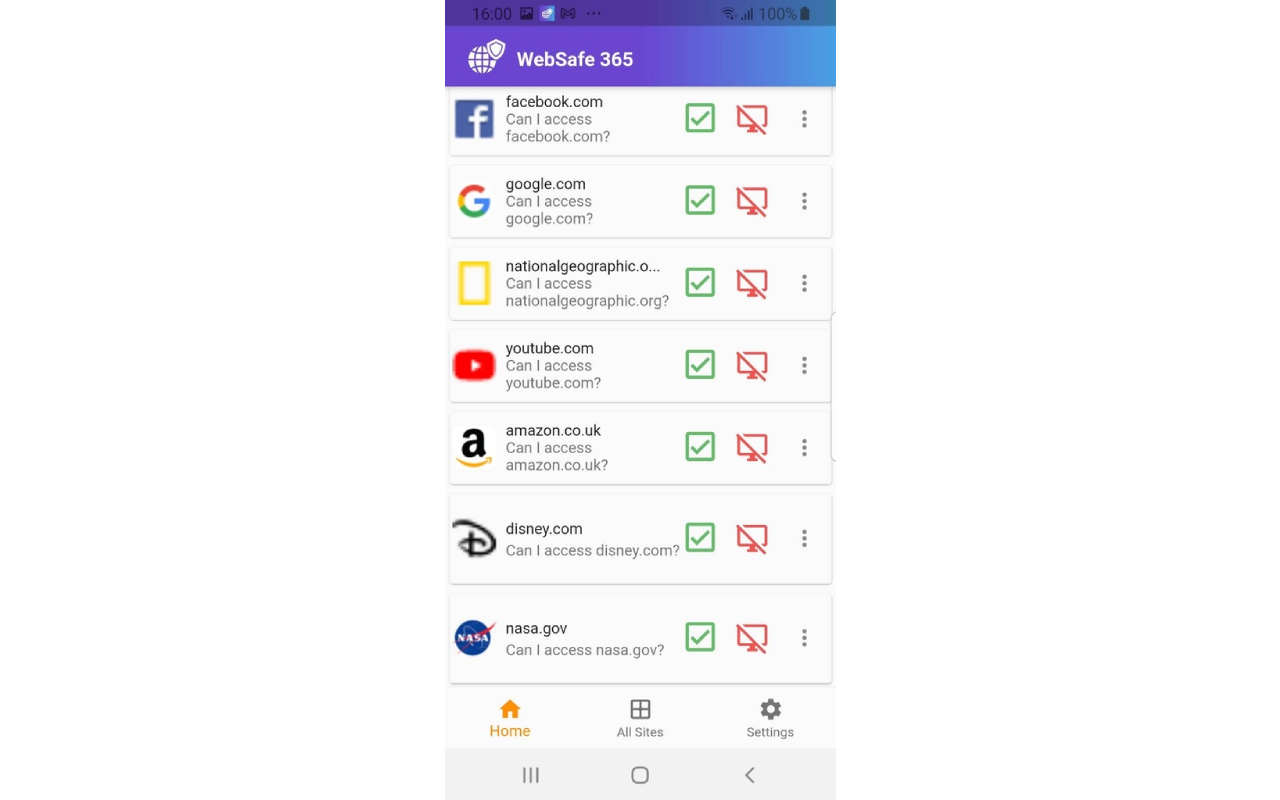 WebSafe365 - 截图 2