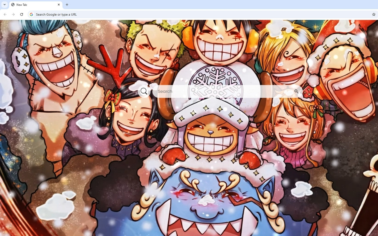One Piece Christmas Live Wallpaper - 截图 4