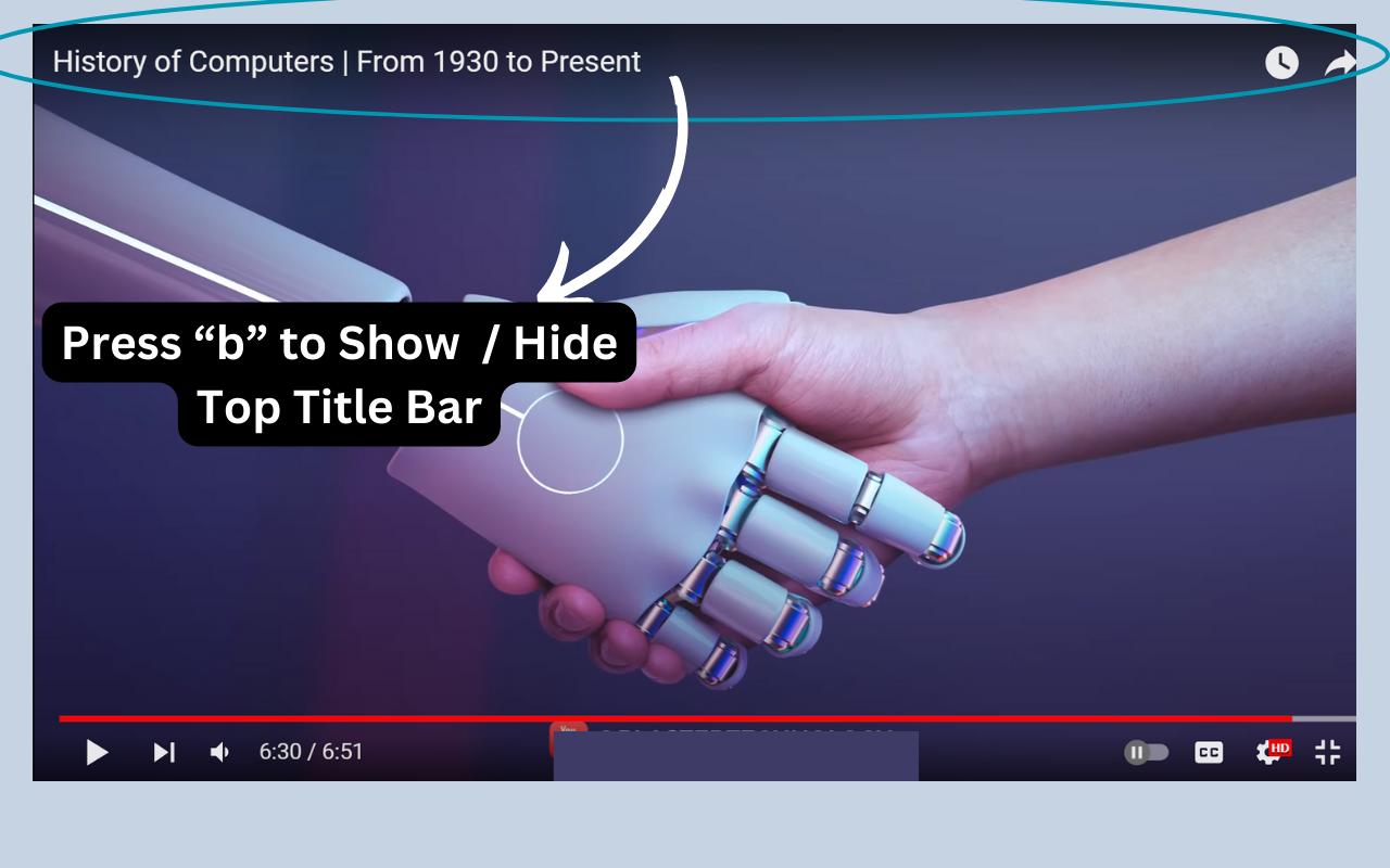 Bye (Better YouTube Experience) - 截图 3
