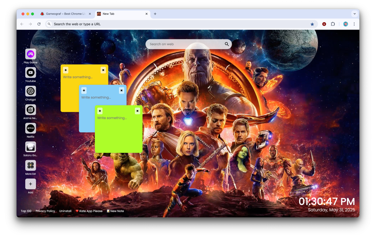 Avengers Live Wallpaper - 截图 1