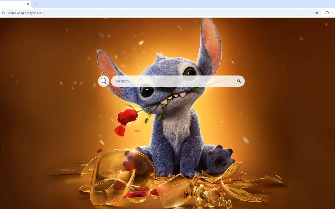Lilo & Stitch Beauty and the Beast Live Wallpaper - 截图 2