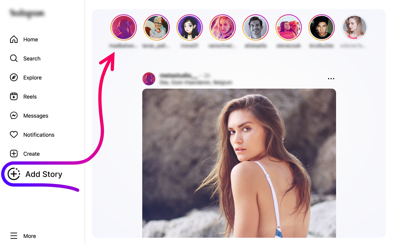 Upload to Instagram. StoryTeller - 截图 2