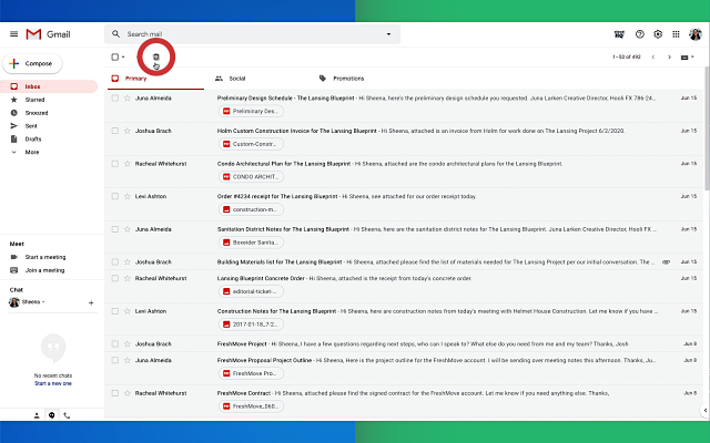 Email List Builder by cloudHQ - 截图 4